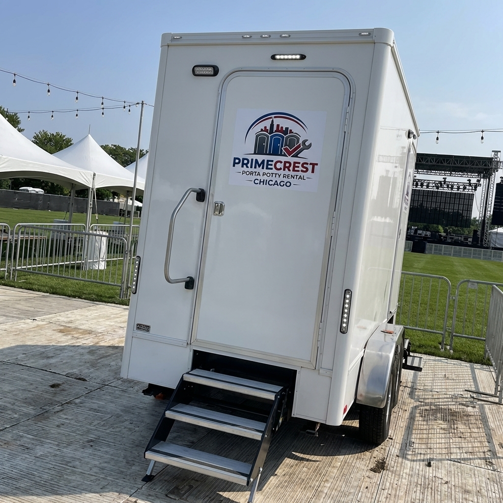 Luxury Restroom Trailer Chicago